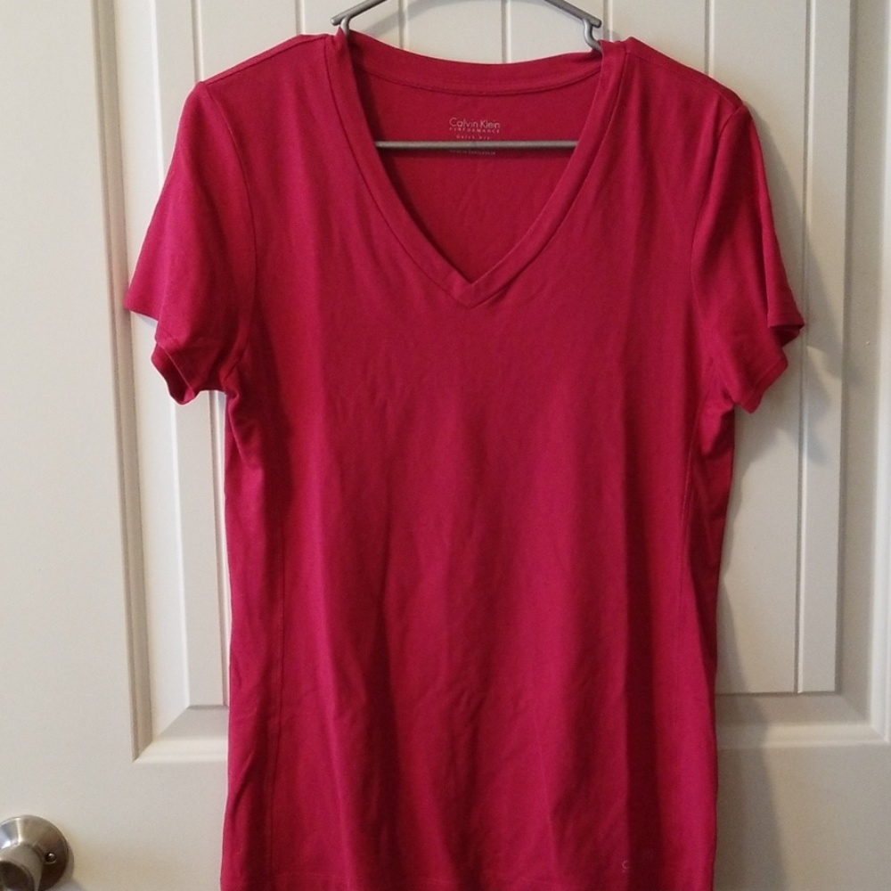 Raspberry colored T-shirt